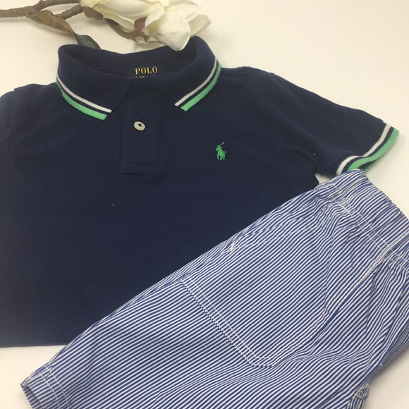 Polo Ralph Lauren Other - ⚜️4t Polo Ralph Lauren Shirt w/shorts⚜️